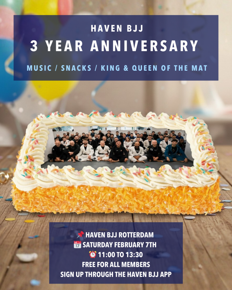 Haven BJJ 3 years