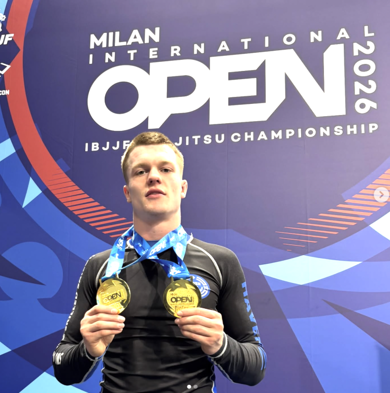 Double gold Milan Open